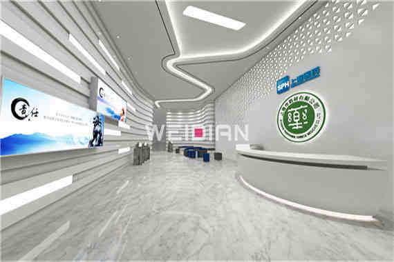 上藥集團(tuán)企業(yè)展廣州展廳裝修設(shè)計(jì)公司