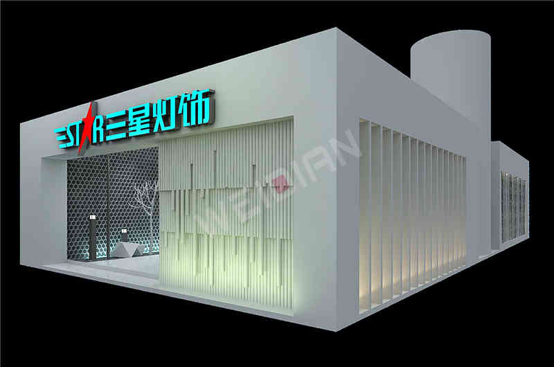 三星照明廣州國際照明展覽會-光亞展廣州展臺設計搭建