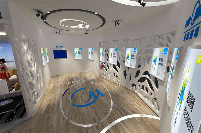 美的廣州國際照明展覽會-光亞展廣州展臺設(shè)計搭建